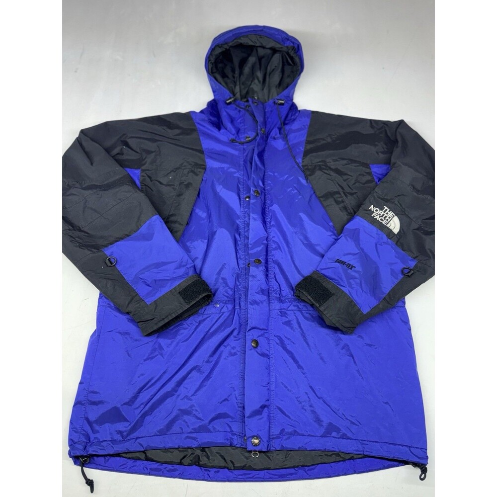 VTG The North Face Jacket Men's XL Mountain Guide Goretex Ski Parka Blue 90s